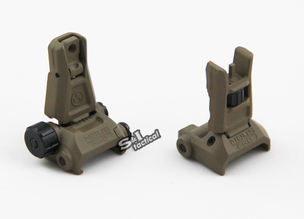 Latest New MBUS PRO Gen3 Back Up Sight Pair Folding Sight